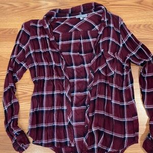 Burgundy Flannel